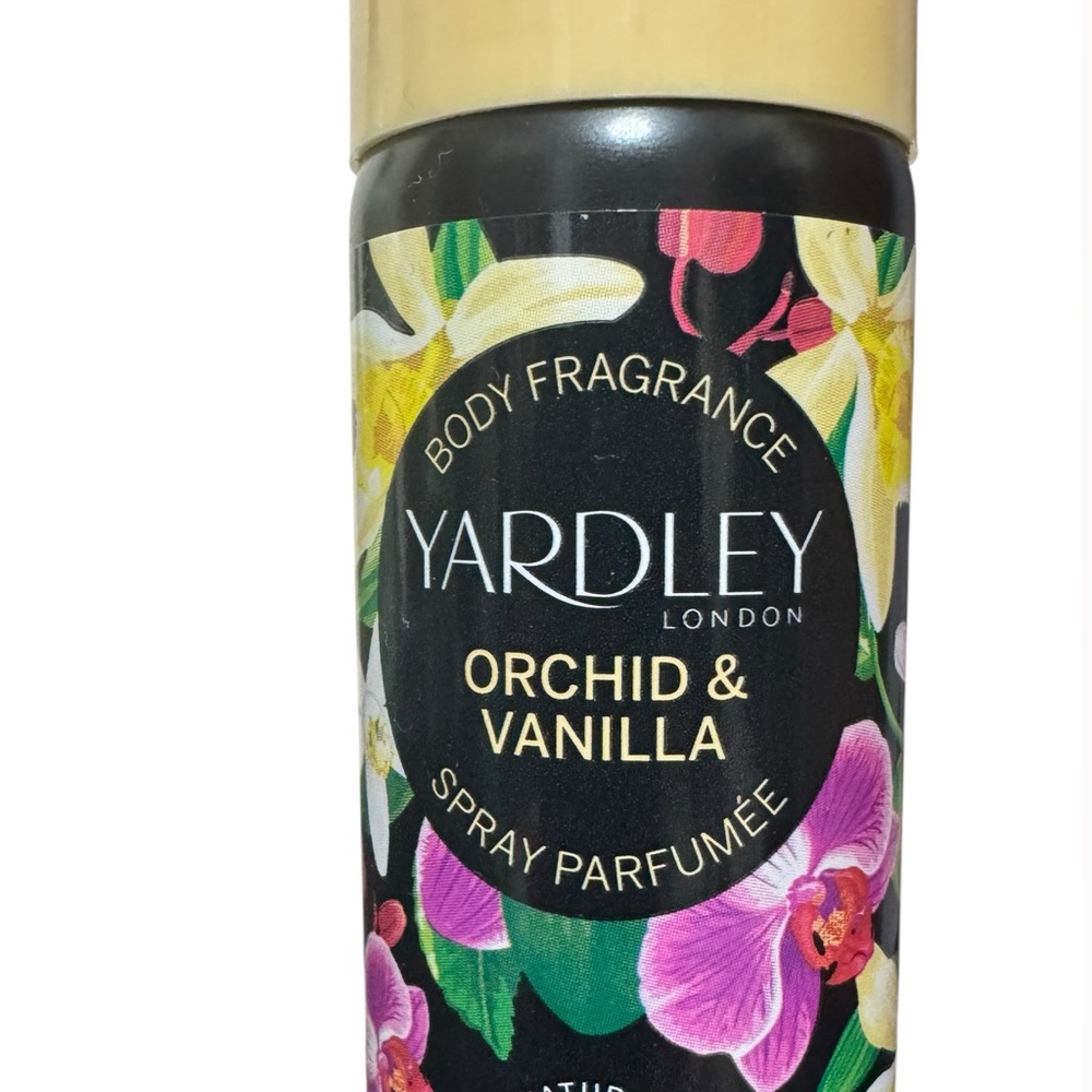 YARDLEY OF LONDON Orchid & Vanilla Body Fragrance Spray 50 ml NEW - Picture 3 of 8